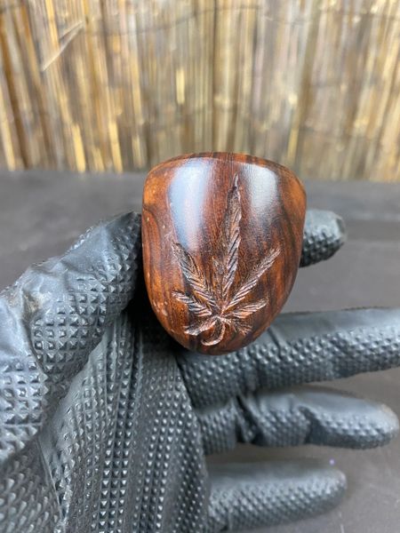 Hand crafted Ironwood smoking pipe smoke tobacco