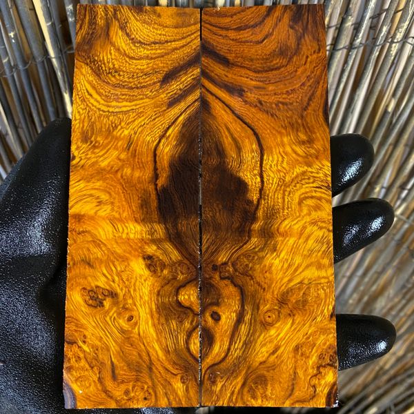 Figured Desert Ironwood Scale Set Arizona Ironwood LLC Knife & Gun Handle Supplier