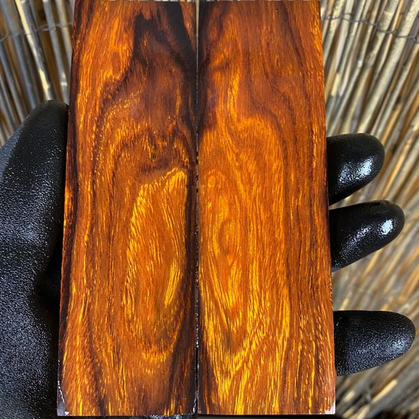 Curly Maple Dyed Scale Set  Arizona Ironwood LLC Knife & Gun Handle  Supplier