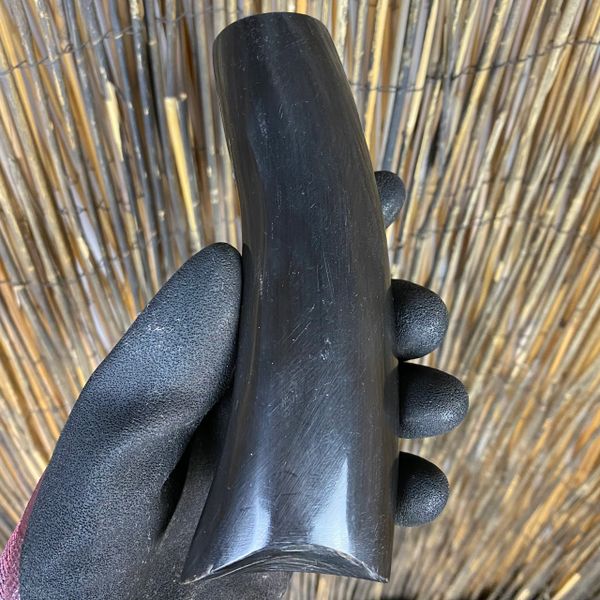 Buffalo Horn Shaped Handle- "5.25 x 1.2 x 1"