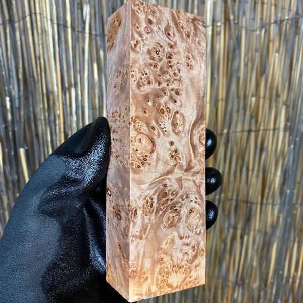 Dyed Stabilized Wood Knife Scales