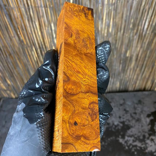 knife handle scales wood Burl WOODen Poplar Cottonwood Block Blank Knife  Knive Handle Desert Ironwood Scale Burl WOODen