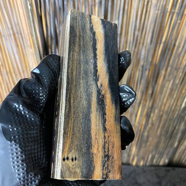 STABILIZED EBONY WOOD BLOCKS - MASWS07