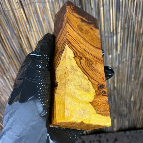 knife handle scales wood Burl WOODen Poplar Cottonwood Block Blank Knife  Knive Handle Desert Ironwood Scale Burl WOODen