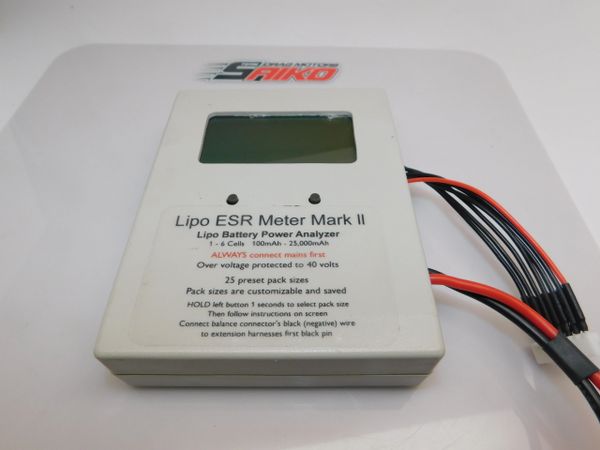 LIPO BATTERY RESISTANCE AND C METER