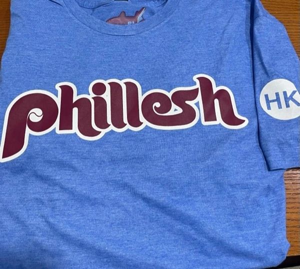 Phillesh Blue with respect for Harry Kalas 3.0 Multi Color 08 CHAMPS FREE SHIPPING