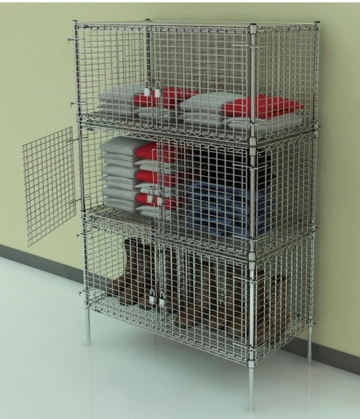 Security Cage Locker - Stationary