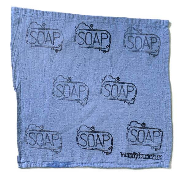 Soap bar- washcloth