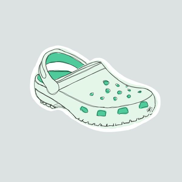 Crocs- mint | WENDY BUSCH WASHINGTON