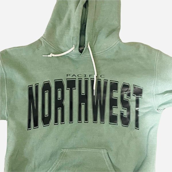 Pacific Northwest- light green- hooded