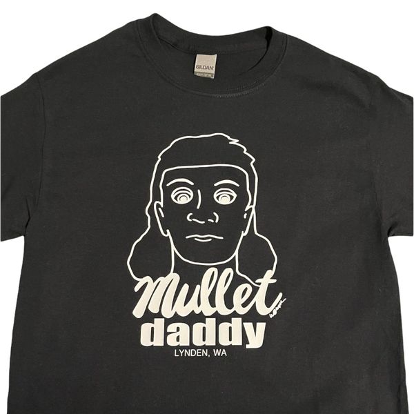Mullet Daddy Tee- black