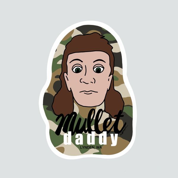 Mullet Daddy- camo