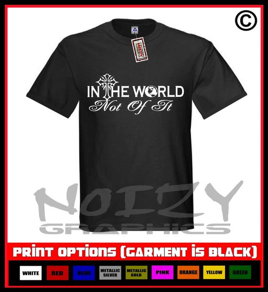 In The World / Not of it HoodieT-Shirt S-5XL