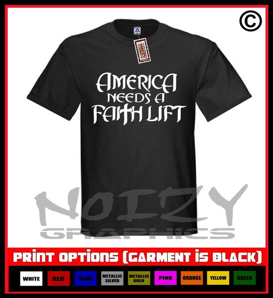 America Needs a FAITH lift T-Shirt S-5XL