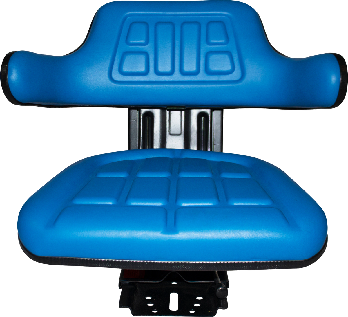 TRAC SEATS BLUE WAFFLE STYLE LONG TRACTOR SEAT W/ADAPTER 260 310 350 360 460 460DT 560 610