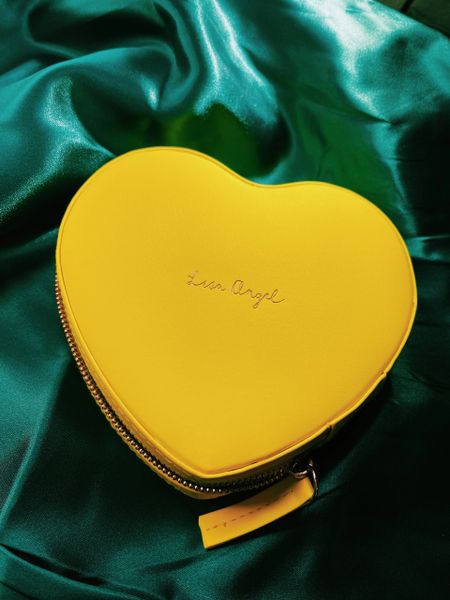 Smythson Yellow Circle Coin Purse Smythson