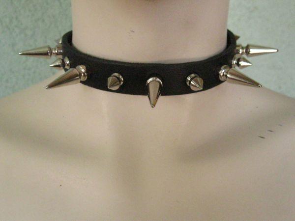 Spike Choker With Long and Short Spikes 14CSLS