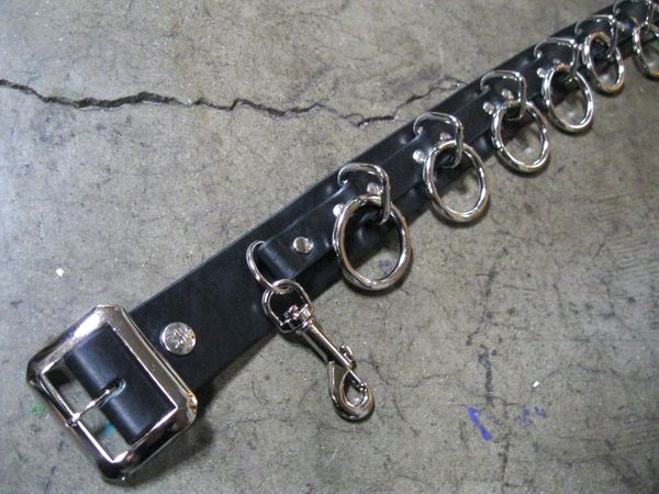 369B 9 Ring Bondage Belt