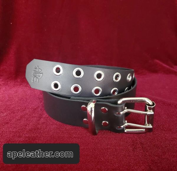 Plain Belt W/ Double Eyelets