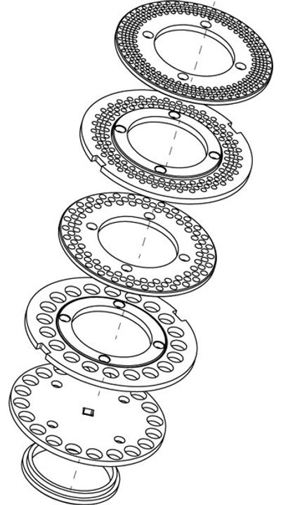 comvair replacement parts, poly seal, rotating plates rings, feed rings, stationary plates rings
