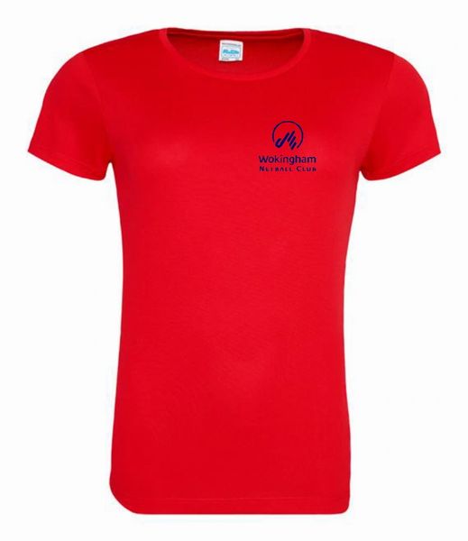 Wokingham Netball Cool T-Shirt (JC01J / JC005) | State-Side Sport UK ...