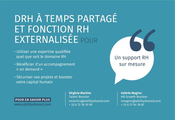 Nous mettons à votre disposition des experts RH opérationnels, des DRHs à temps partagés