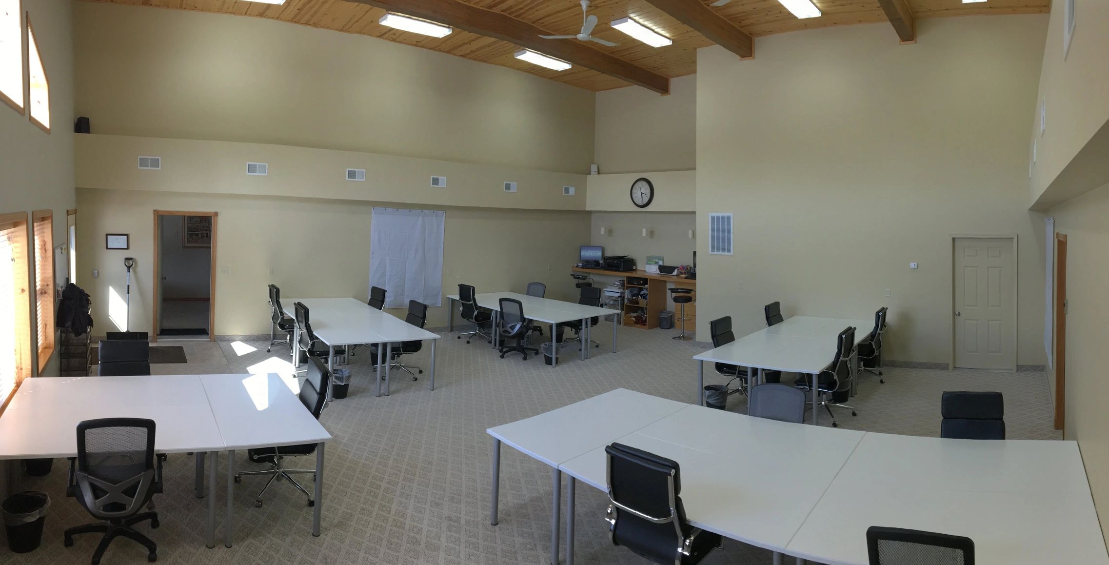 Craft room - w/ design walls