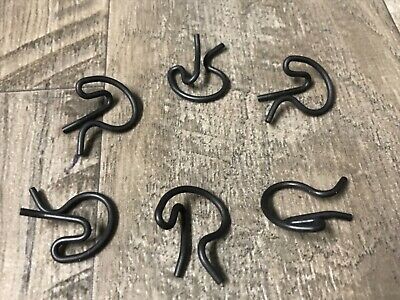 Hurst Muncie 4 speed manual transmission shifter rod linkage clips- 6pcs