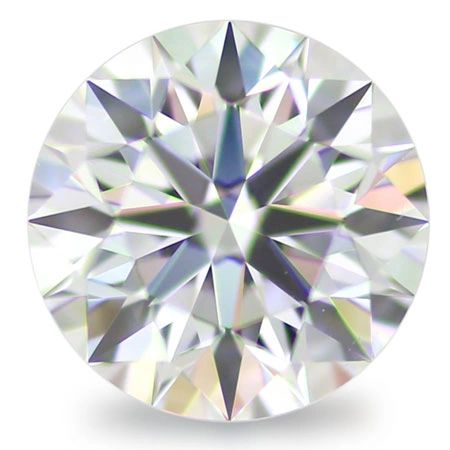 2.00 carat Round Cut Lab Grown Genuine Diamond I-SI2