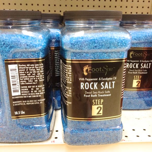 Foot Spa Rock Salt_ 1 Gallon