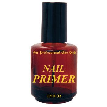 Imprinted Amber Bottle - Primer 0.5oz