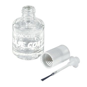 Imprinted Clear Bottle - Base Coat 0.5oz