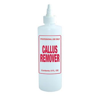 Imprinted Nail Solution Bottle - Callus Remover 16oz