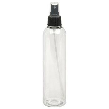 Fine Mist Spray Bottle - Black Top 8oz