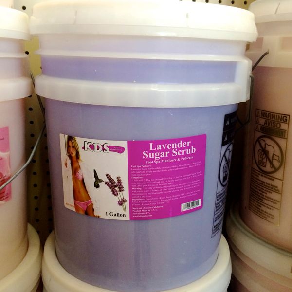 Kds Sugar Scrub 5gal Bucket - Lavender (Pick Up Only) - Classique Nails Beauty Supply Inc.