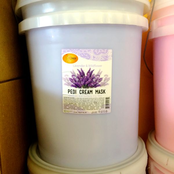 Pedi Cream Mask Lavender 5 Gallon Pail