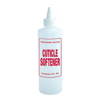 Imprinted Nail Solution Bottle - Cuticle Softener 8oz