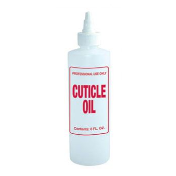 Imprinted Nail Solution Bottle - Cuticle Oil 8oz