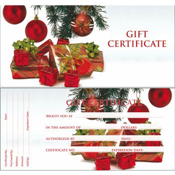 Gift Certificate