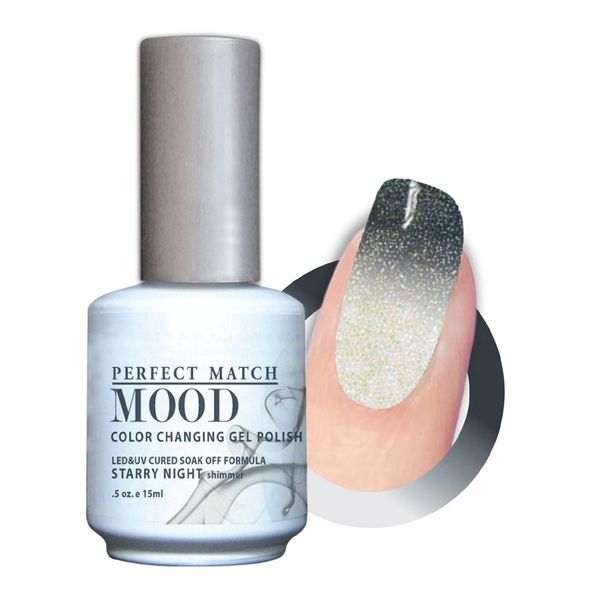 Perfect Match Mood Gel Polish Starry Night - MPMG35