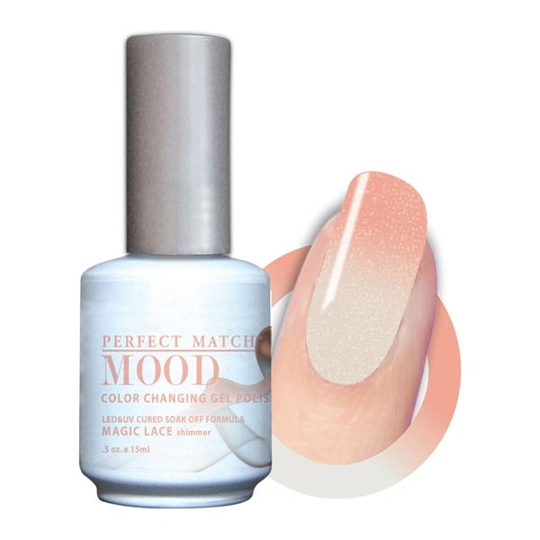 Perfect Match Mood Gel Polish Magic Lace - MPMG27