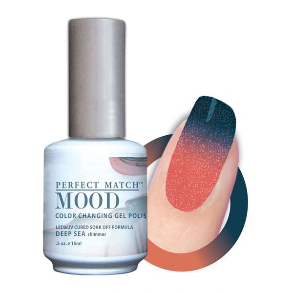 Perfect Match Mood Gel Polish Deep Sea - MPMG25