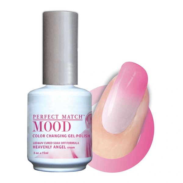 Perfect Match Mood Gel Polish Heavenly Angel - MPMG19