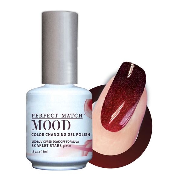 Perfect Match Mood Gel Polish Scarlet Stars - MPMG13