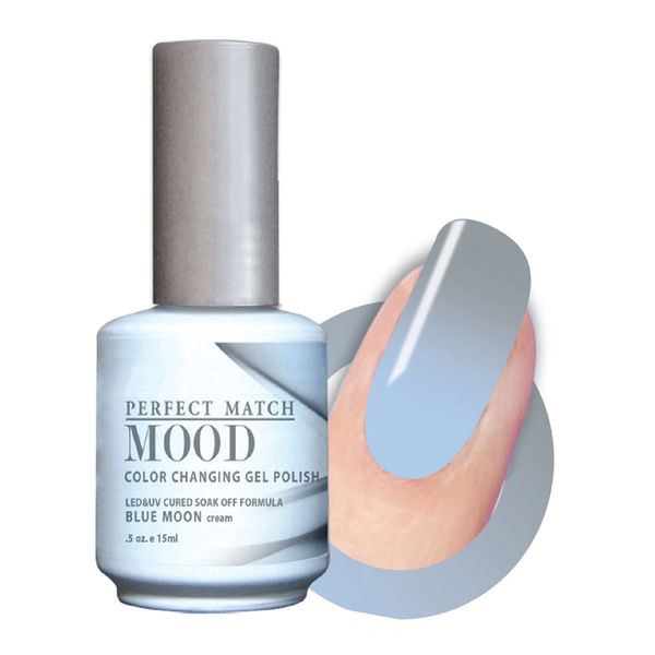 Perfect Match Mood Gel Polish Blue Moon - MPMG12