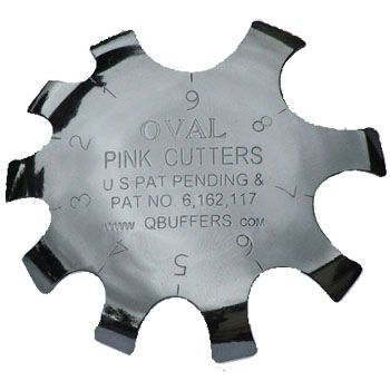 Q Pink Cutter - Oval