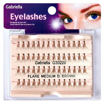 Gabriella Flare Eyelash - Medium Brown