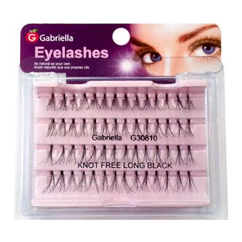 Gabriella Natural Eyelashes - Long Black