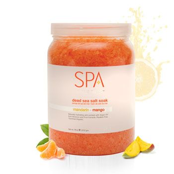 BCL SPA Mandarin & Mango Dead Salt Soak 64oz