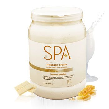 BCL SPA Milk & Honey Massage Cream 64oz